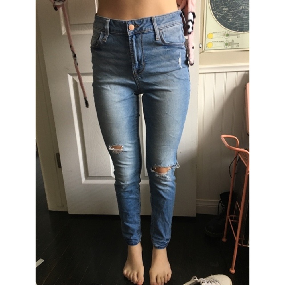 Old Navy high rise ROCKSTAR jeans